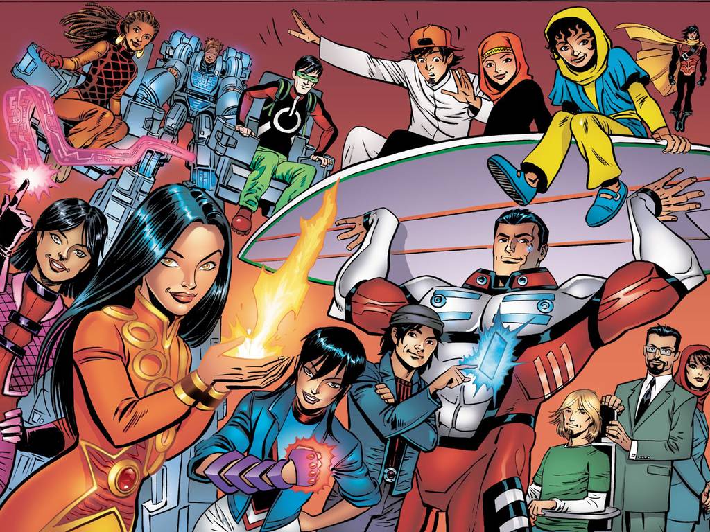 The 99, embodying 99 Islamic values (and superpowers)